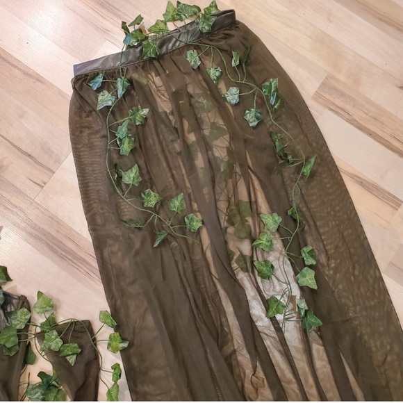 NWT Poison Ivy Nymph Fairy, Mother Nature costume Dolls Kill Tricks n Treatz M - Picture 2 of 6